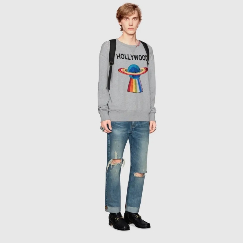 Gucci Hollywood UFO Sweatshirt Authentic
